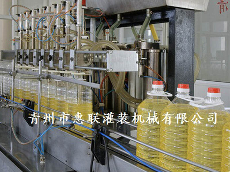 全自動潤滑油灌裝機